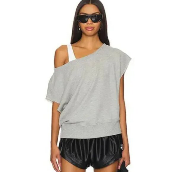 Spiritual Gangster Gray Hthr Ash La Vida Shortsleeve Pullover NWT XS - Picture 2 of 5